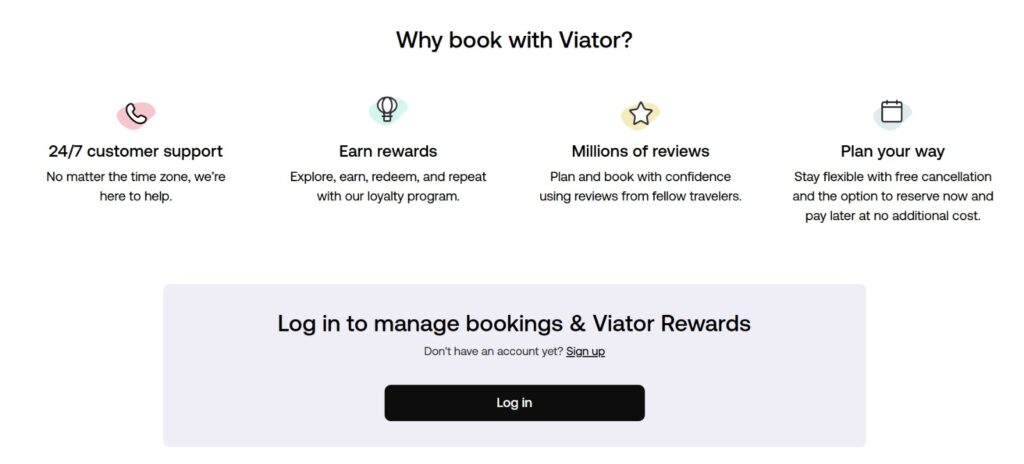 Viator Christmas Sale